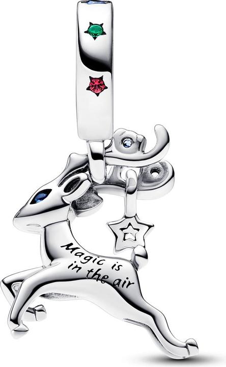 Immagine prodotto Pandora Ciondolo renna magico di Natale (Argento 925)