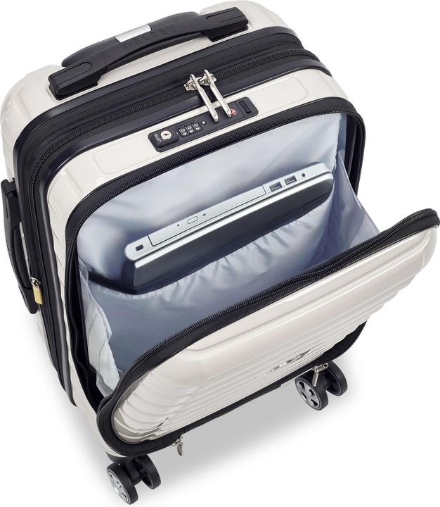 Immagine prodotto Delsey Shadow 5.0 trolley da cabina a 4 ruote 55 cm scomparto per laptop con piega di espansione (41 l, Bagaglio a mano (fino a 50 litri))
