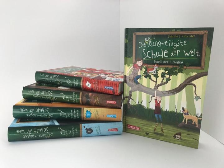 Produktbild Die unlangweiligste Schule der Welt 5: Duell der Schulen (Deutsch, Sabrina J. Kirschner, Monika Parciak, 2019)