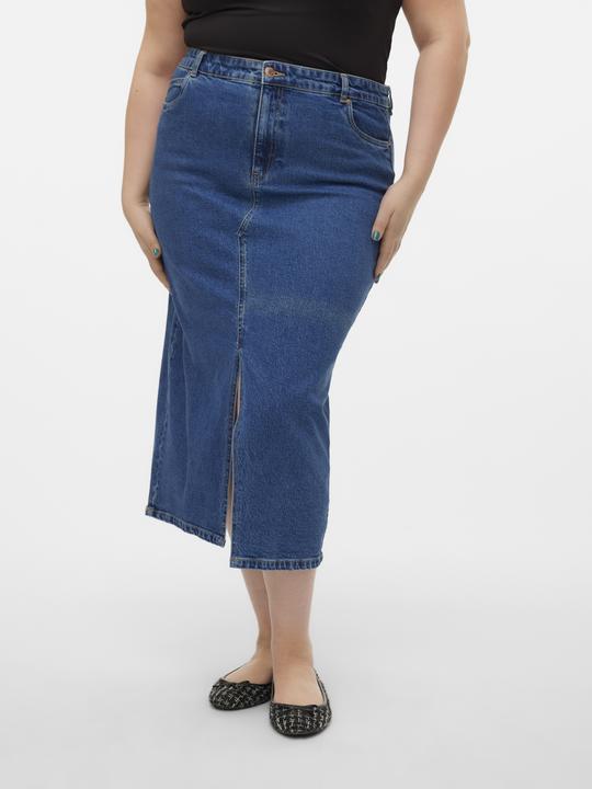 Produktbild Vero Moda VMCVERI Hohe Taille Langer Rock Jeansrock (48)