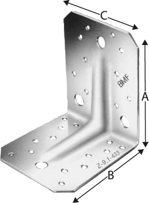 Actual product image Simpson Sst Winkelverbinder (Angle connector, 1 pcs.)