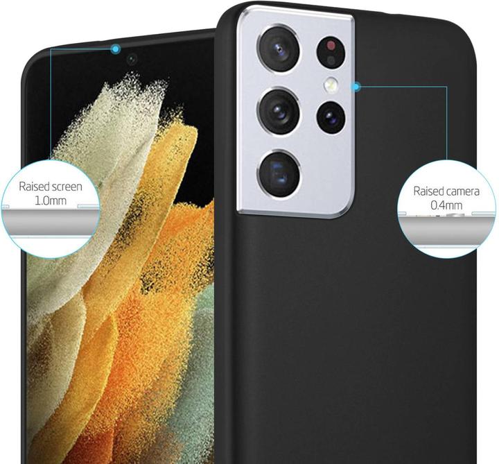 Produktbild Cadorabo TPU Matt Metallic Hülle (Samsung Galaxy S22 Ultra)