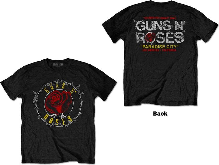 Guns N Roses Rose Circle Paradise City