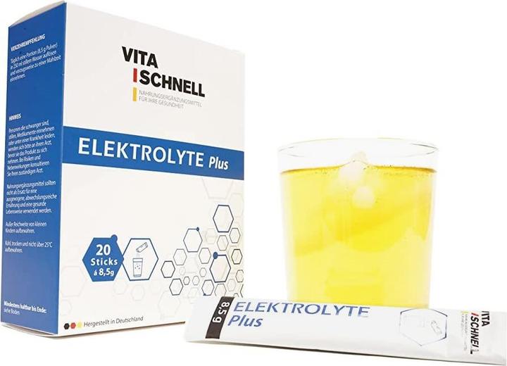 Image du produit Delnava Pharma Vita Schnell Électrolytes Plus (20 pièce(s), Sachet, 214 g)