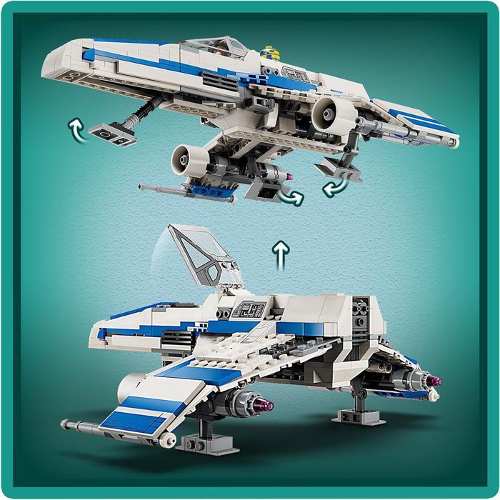 Image du produit LEGO New Republic E-Wing vs. Shin Hatis Starfighter (75364, LEGO Star Wars)