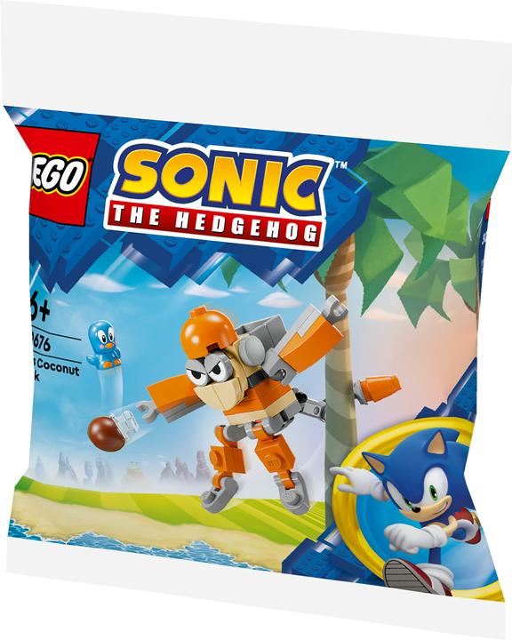 Produktbild Jakks Pacific Kikis Kokosnussattacke (30676, LEGO Sonic)