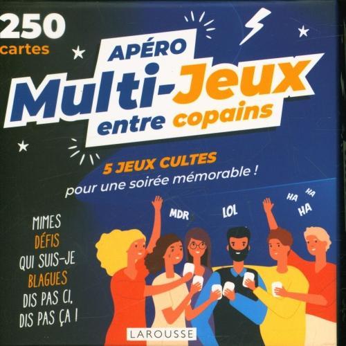 Produktbild Larousse pratique Apéro multi-jeux entre copains (Französisch, Collectif, 2024)