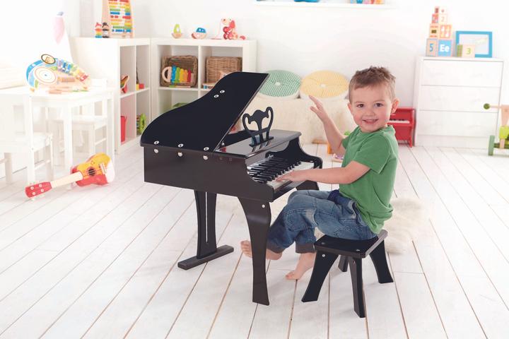 Immagine prodotto Hape Pianoforte a coda giocattolo (Multilingue, Inglese, Tedesco, Francese)