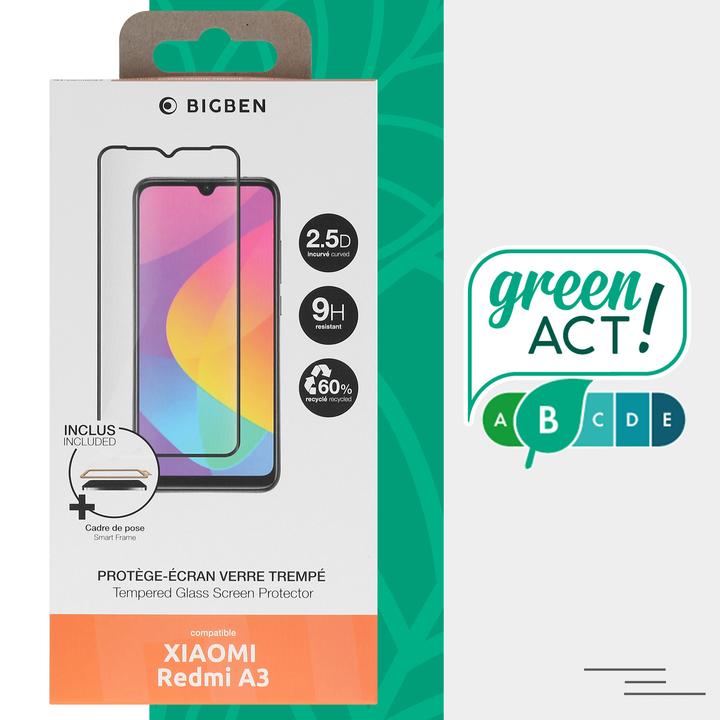 Immagine prodotto Bigben Pellicola di vetro temperato (1 Pezzo/i, Xiaomi Redmi A3)