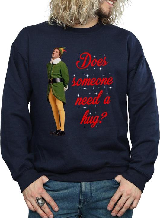 Actual product image Elf Mens Hug Buddy Sweatshirt (M)