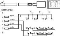 Actual product image Good Connections Telephone adapter RJ11 (6/4) male to NFN female, ®