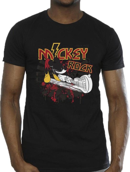 Produktbild Disney Mickey Mouse Smash Guitar Rock TShirt (5XL)