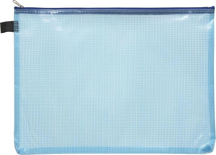 Produktbild Foldersys 10 Reissverschlussbeutel A4 blau 0,15 mm (A4, 1 x)