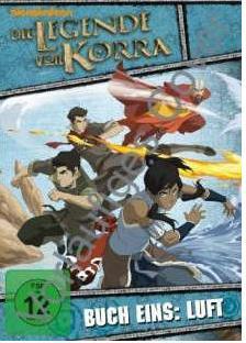 Produktbild Die Legende von Korra Buch 1: Luft, Volume 1 (DVD, 2012, Niederländisch, Spanisch, Englisch, Italienisch, Deutsch, Französisch)