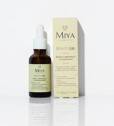 Miya Beauty Lab Moisturising Serum With Vitamin C For Discoloration To Even Out Skin Tone 30Ml (30 ml)