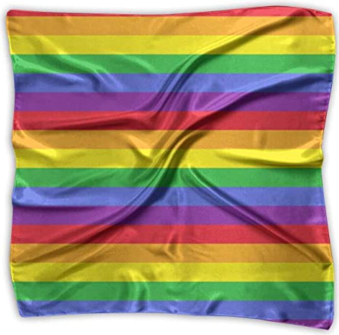 Actual product image - Scarf With Lgbt Flag