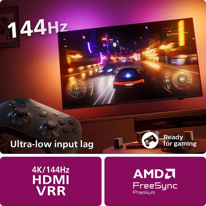 Produktbild Philips 75PUS8949/12 TV (75") 4K Ultra HD Smart TV Wi-Fi Anthracite, Grey (75", LED, 4K, 2023)