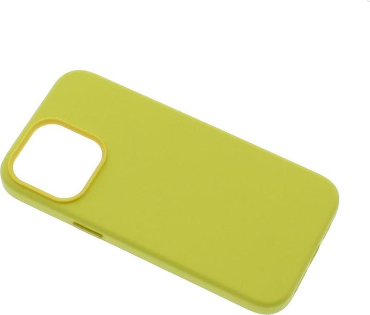 MobileParts Étui en cuir pour iPhone 14 Pro Max - MagSafe - jaune (Apple iPhone 14 Pro Max)