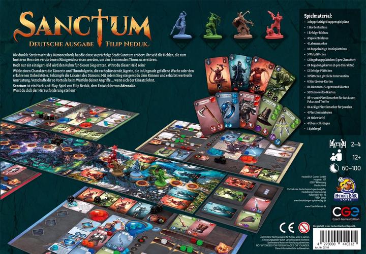Produktbild Czech games edition Kennerspiel Sanctum (Deutsch)