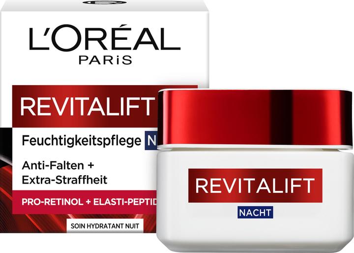 Produktbild L'Oréal Paris Dermo Expertise Revitalift Anti-Falten & Straffheit Nachtpflege (50 ml, Nachtcreme)
