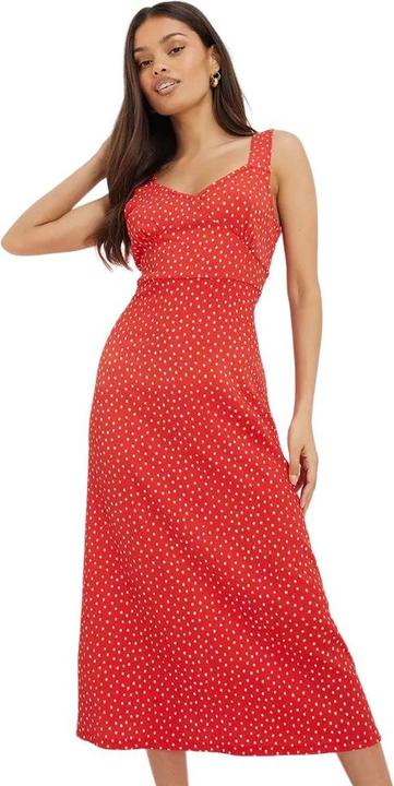Immagine prodotto Dorothy Perkins Vestito Midi Piccola A Pois Bretelle Donna (36 D)