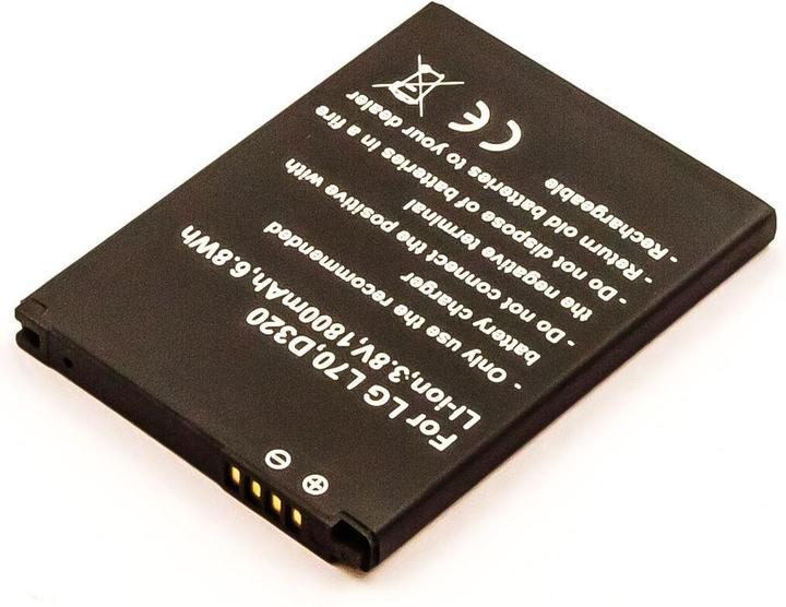 Image du produit AGI 66532 - Batterie - LG - D325 - Noir - Lithium Ion (Li-Ion) - 1450 mAh