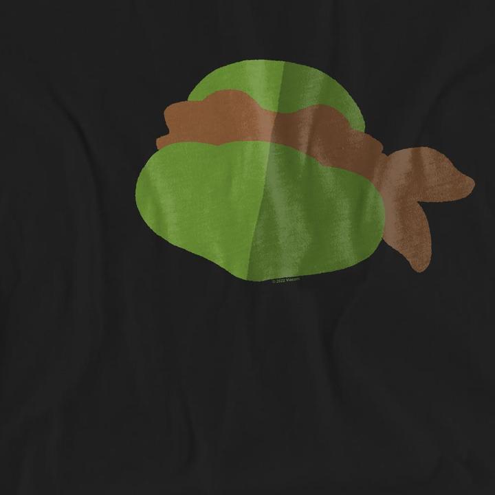 Actual product image Teenage Mutant NT Unisex Adult Michelangelo Face T-Shirt (M)