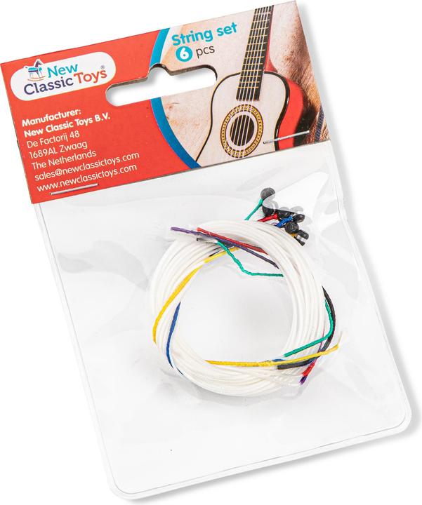 Actual product image New Classic Toys Guitar strings (German, French, Italian, English)