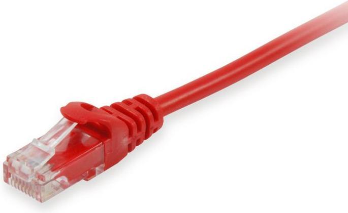 equip Patch cord Cat6A U/UTP 2xRJ45 5.00m red LSZH (U/UTP, CAT6a, 5 m)