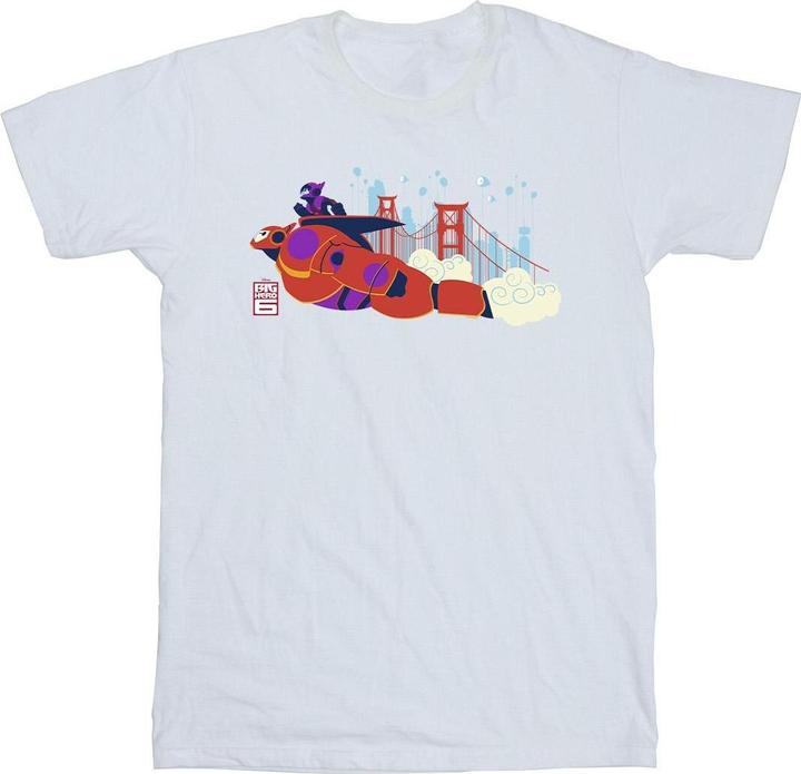 Image du produit Disney - T-shirt BIG HERO BAYMAX HIRO BRIDGE - Homme (XL)