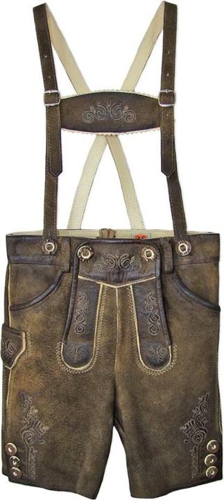 Immagine prodotto Maddox Pantaloni in pelle Rafael Antique Nut, corti, marroni (54)