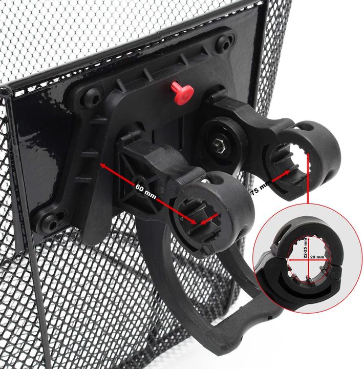Actual product image Wiltec Fahrradkorb (22 l)