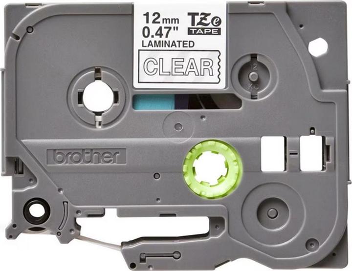 Actual product image Brother Tze-135 (1.20 cm, White, Transparent)