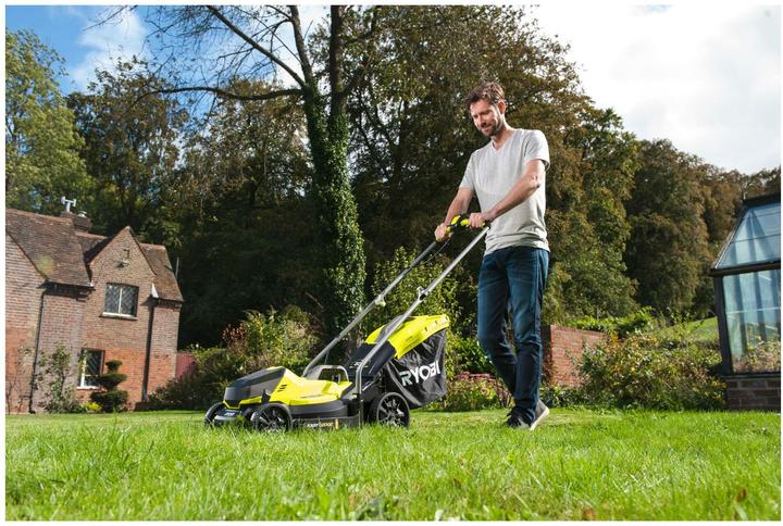 Actual product image Ryobi RLM18X33B40 (Rechargeable battery operated)