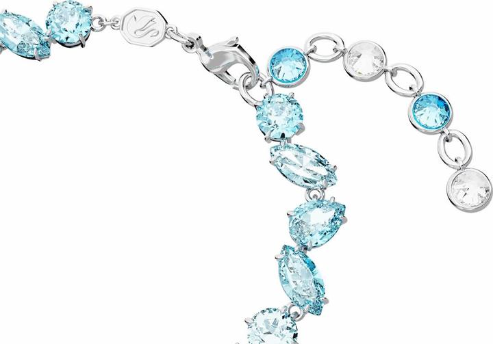 Produktbild Swarovski Gema Armband Verschiedene Schliffe Blau (Swarovski Metall)