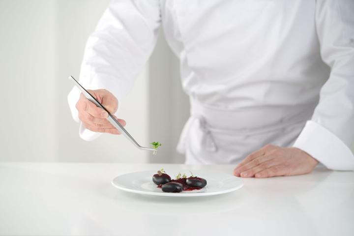 Produktbild Hendi Pinzette Gebogen Edelstahl