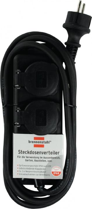 Produktbild Brennenstuhl Steckdosenleiste (2 x, 2 m)