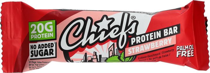 Produktbild Chiefs Protein Bar (Erdbeere, 1 Stk., 55 g)