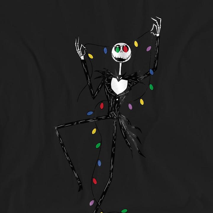 Immagine prodotto The Nightmare Before Christmas Maglietta Jack Luci da Favola Adulto Unisex (M)
