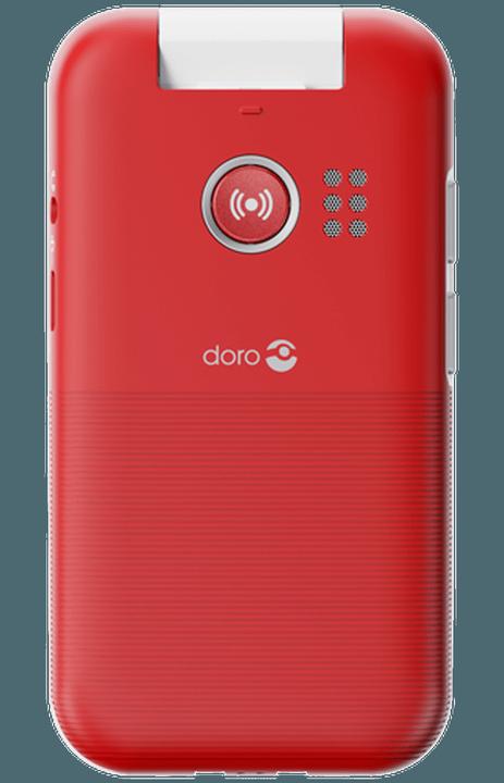 Image du produit Doro Leva L30, Clapet, SIM unique, 7,11 cm (2.8"), 2 MP, 1150 mAh, Rouge, Blanc (2.80", 2 Mpx, 4G)