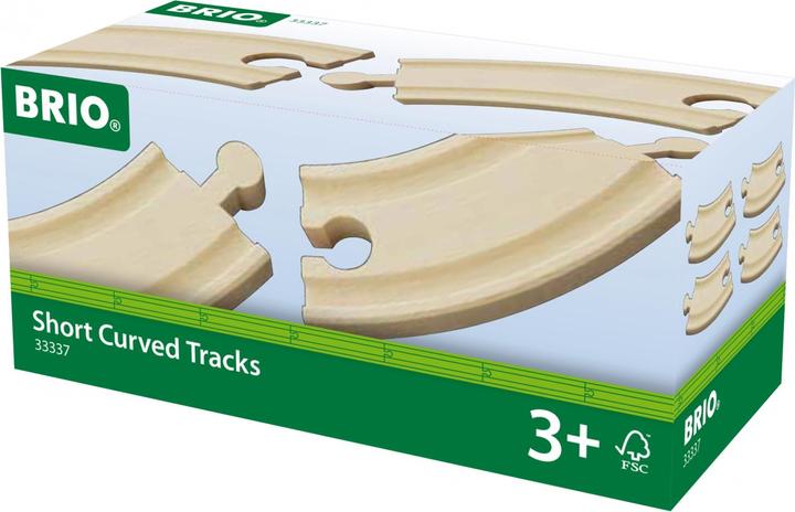 Actual product image Brio Short curved tracks