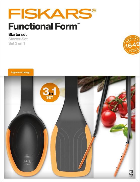 Actual product image Fiskars Functional Form starter set, 3 parts