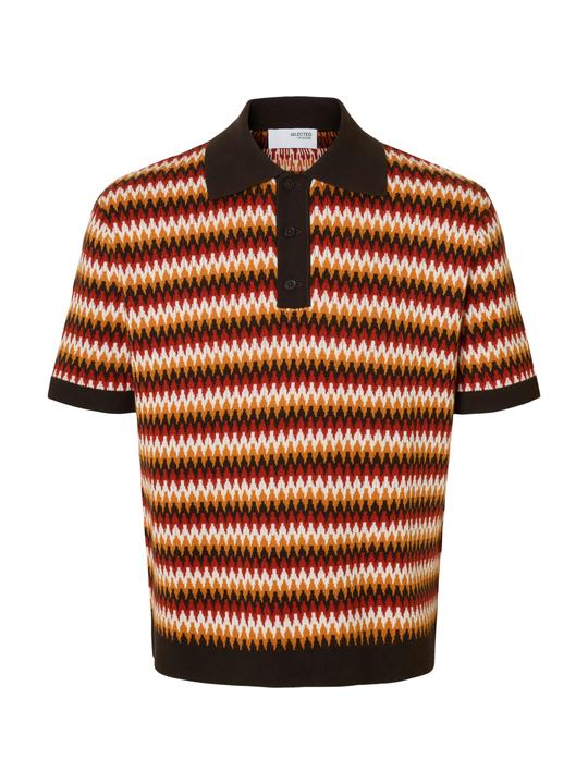 Produktbild Selected Homme Kurzärmeliges Polohemd aus Strick (M)