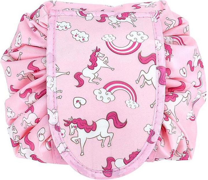 Immagine prodotto Intirilife Borsa per cosmetici in ROSA WHITE HORSES