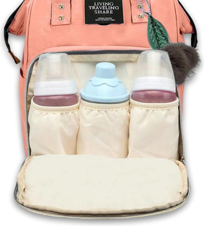 Actual product image Hermex Changing Backpack Diaper Bag Baby Backpack Mother Bag Diaper Bag
