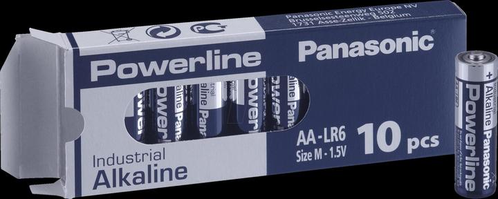 Image du produit Panasonic Ligne électrique industrielle alcaline (10 pcs, AAA)