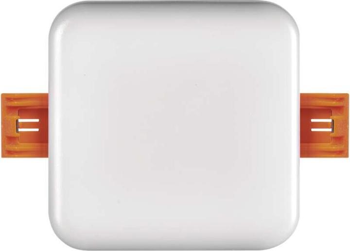 Image du produit Emos Luminaire LED encastré 75x75, carré, blanc, 6W blanc neutre, IP65 (500 lm)