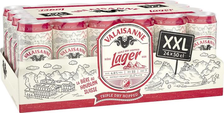 Actual product image Valaisanne Camp (24 x 50 cl)