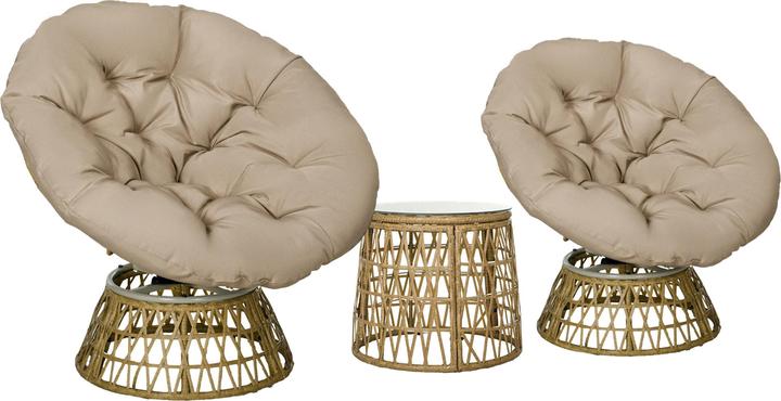 Actual product image Outsunny Garden furniture set