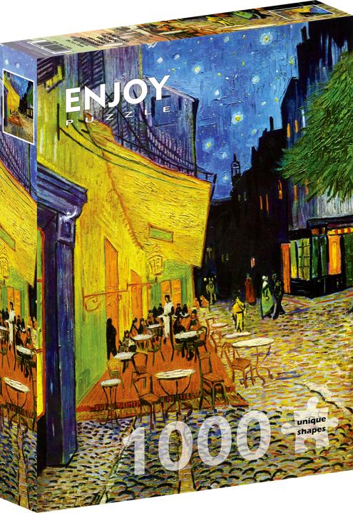 Produktbild Enjoy Puzzle ENJOY-1101 - Vincent Van Gogh: Cafe-Terrasse bei Nacht, Puzzle, 1000 Teile (1000 Teile)
